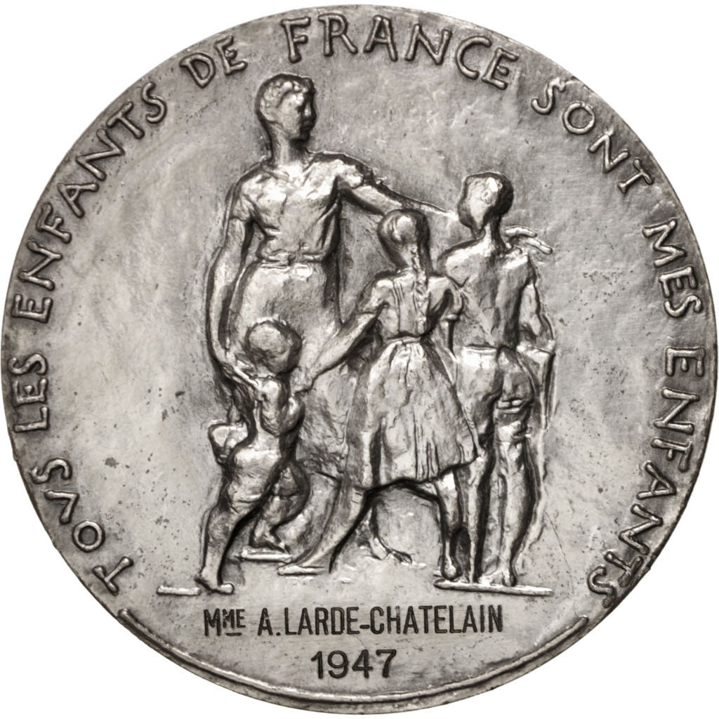 France, Medal, Provisional Government of the French Republic, Arts & Culture