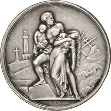 Francia, Medal, French Third Republic, Politics, Society, War, 1907, Oudiné,...