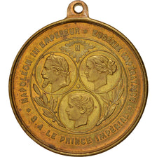 France, Medal, Second French Empire, Politics, Society, War, SUP, Cuivre