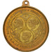 Francia, Medal, Second French Empire, Politics, Society, War, EBC, Cobre