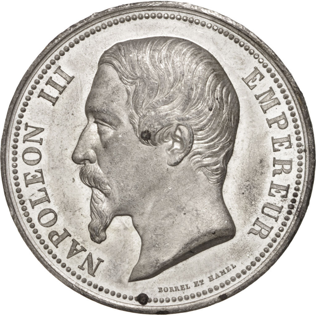 Napoléon III, Exposition régionale à Rouen, Médaille