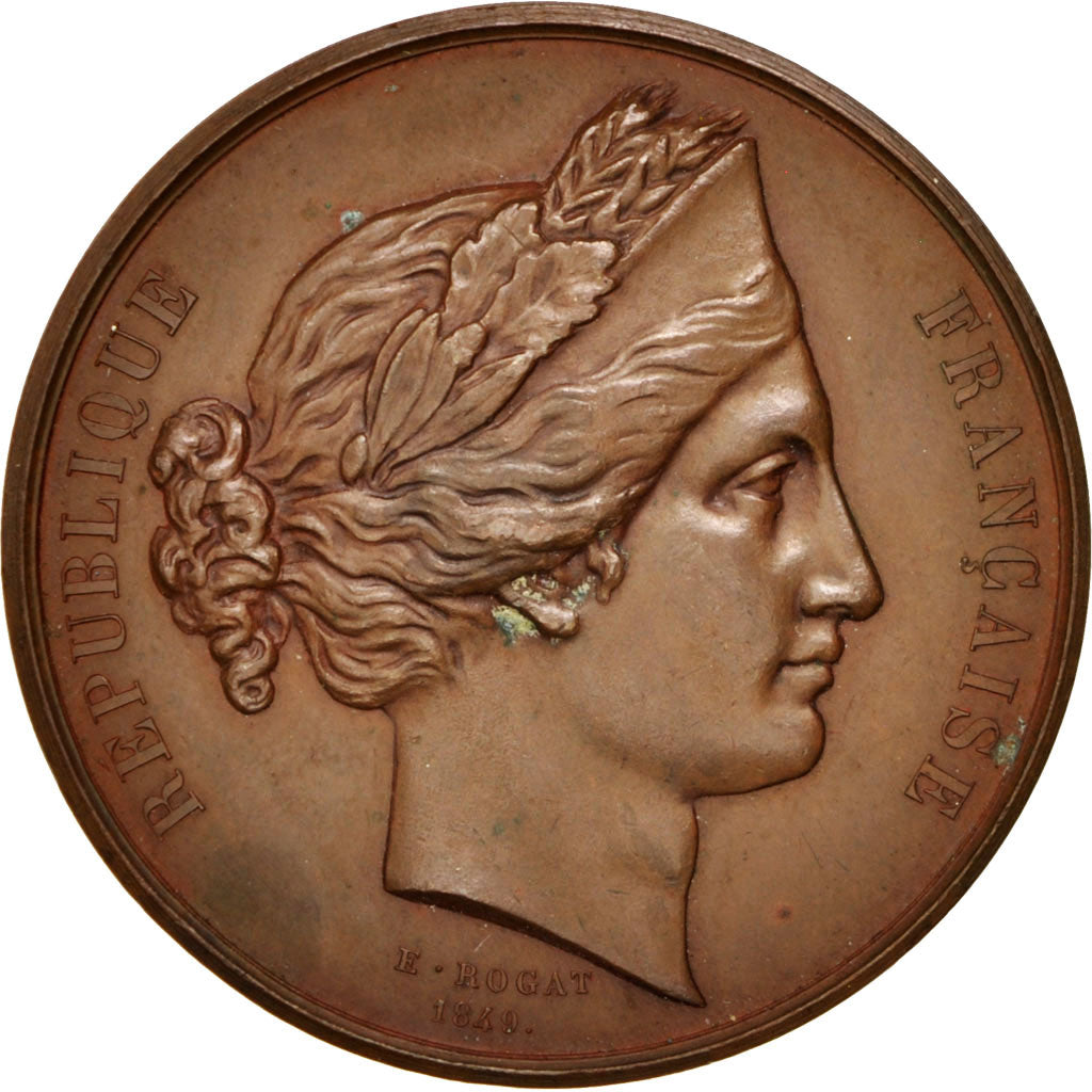 FRANCE, Business & industry, French Third Republic, Medal, 1873, AU(50-53),...