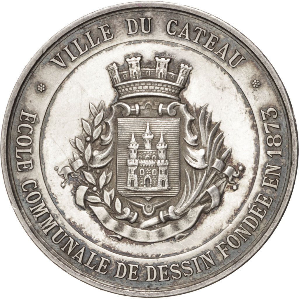 France, Medal, Second French Empire, Arts & Culture, AU(55-58), Silver