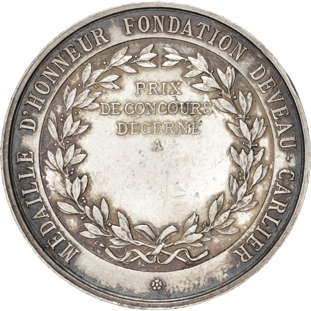 France, Medal, Second French Empire, Arts & Culture, AU(55-58), Silver