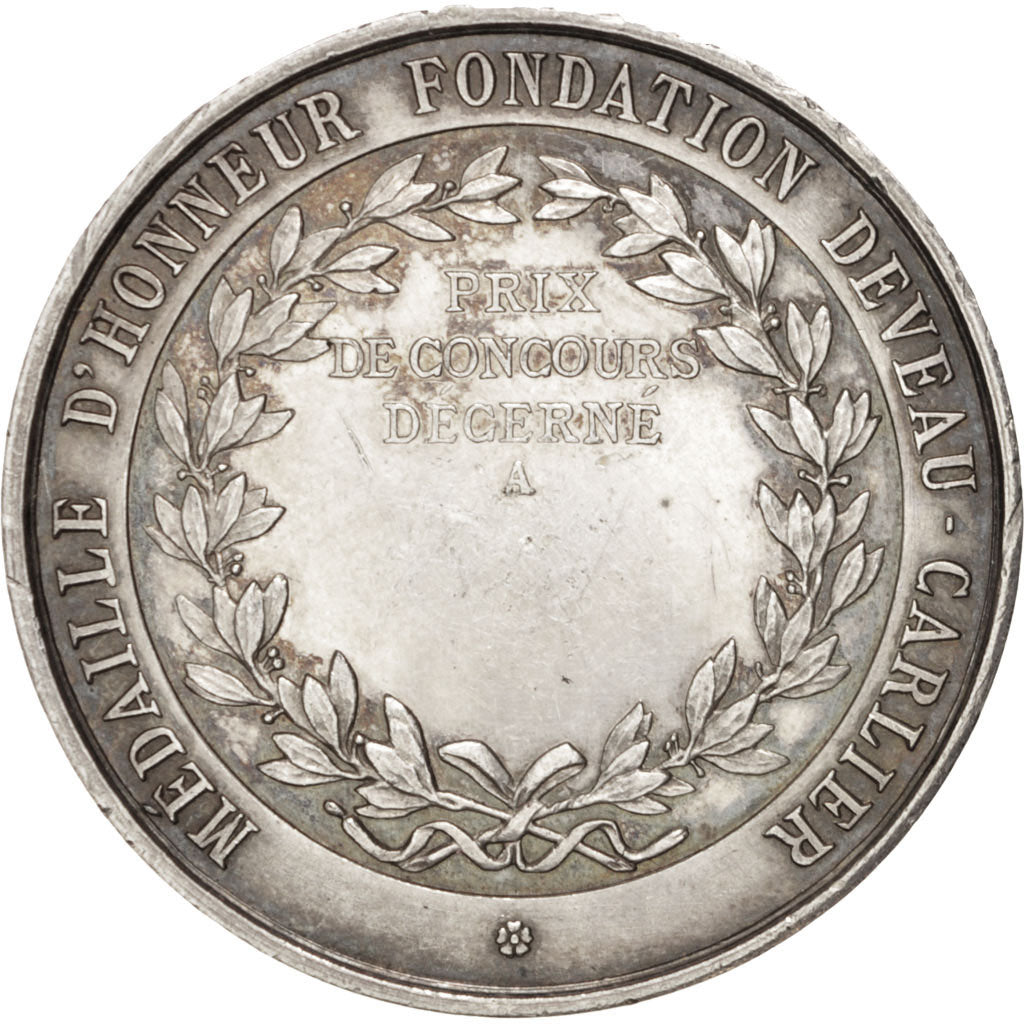 Francia, Medal, French Third Republic, Arts & Culture, EBC, Plata