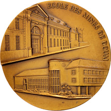 Francia, Medal, French Fifth Republic, Sciences & Technologies, 1986, BB+, Br...
