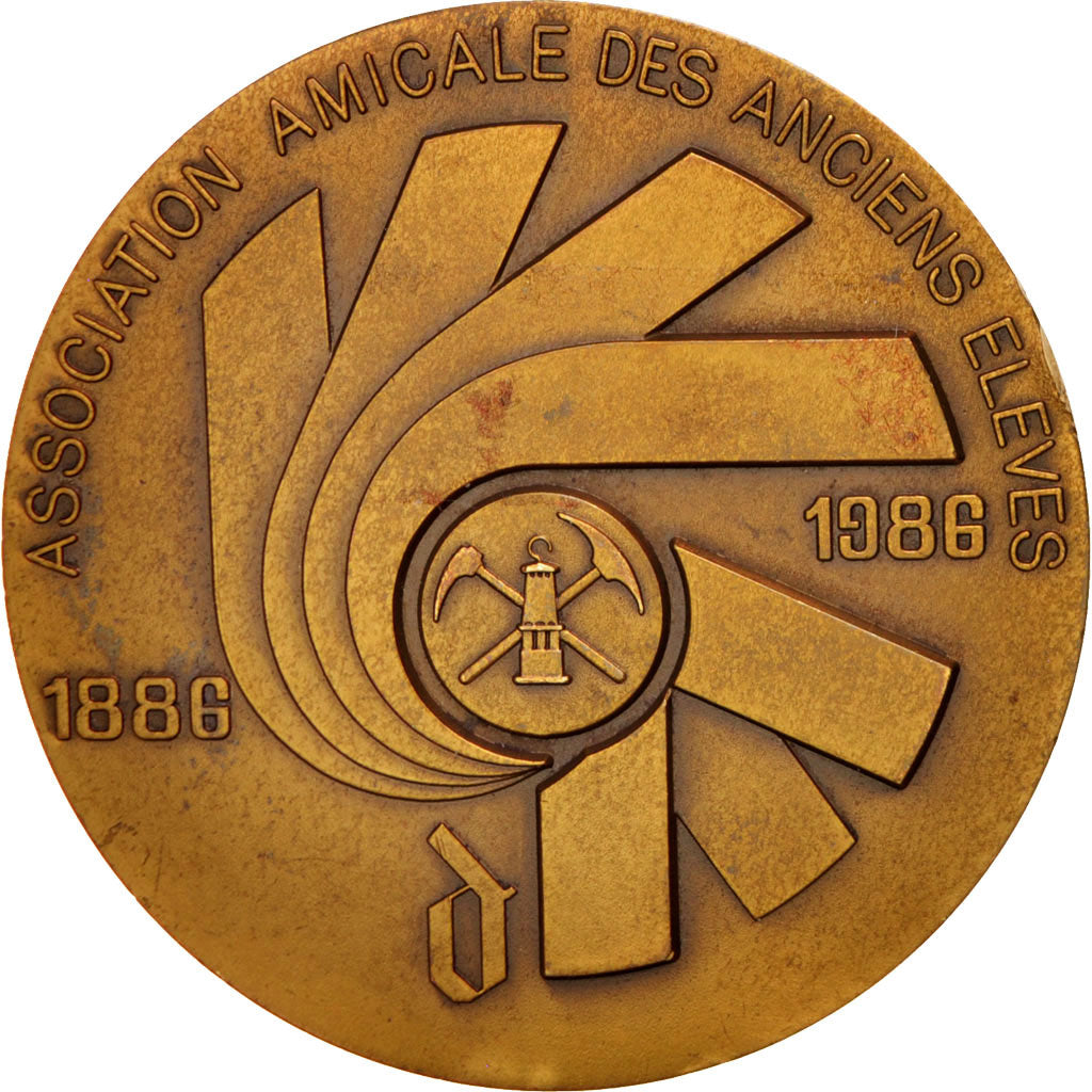 Francia, Medal, French Fifth Republic, Sciences & Technologies, 1986, BB+, Br...