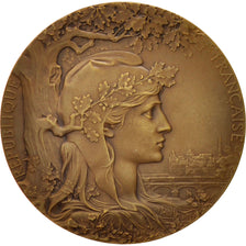 Francia, Medal, French Third Republic, Arts & Culture, 1900, Chaplain, SPL-,...