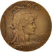 Francia, Medal, French Third Republic, Arts & Culture, 1900, Chaplain, SPL-,...