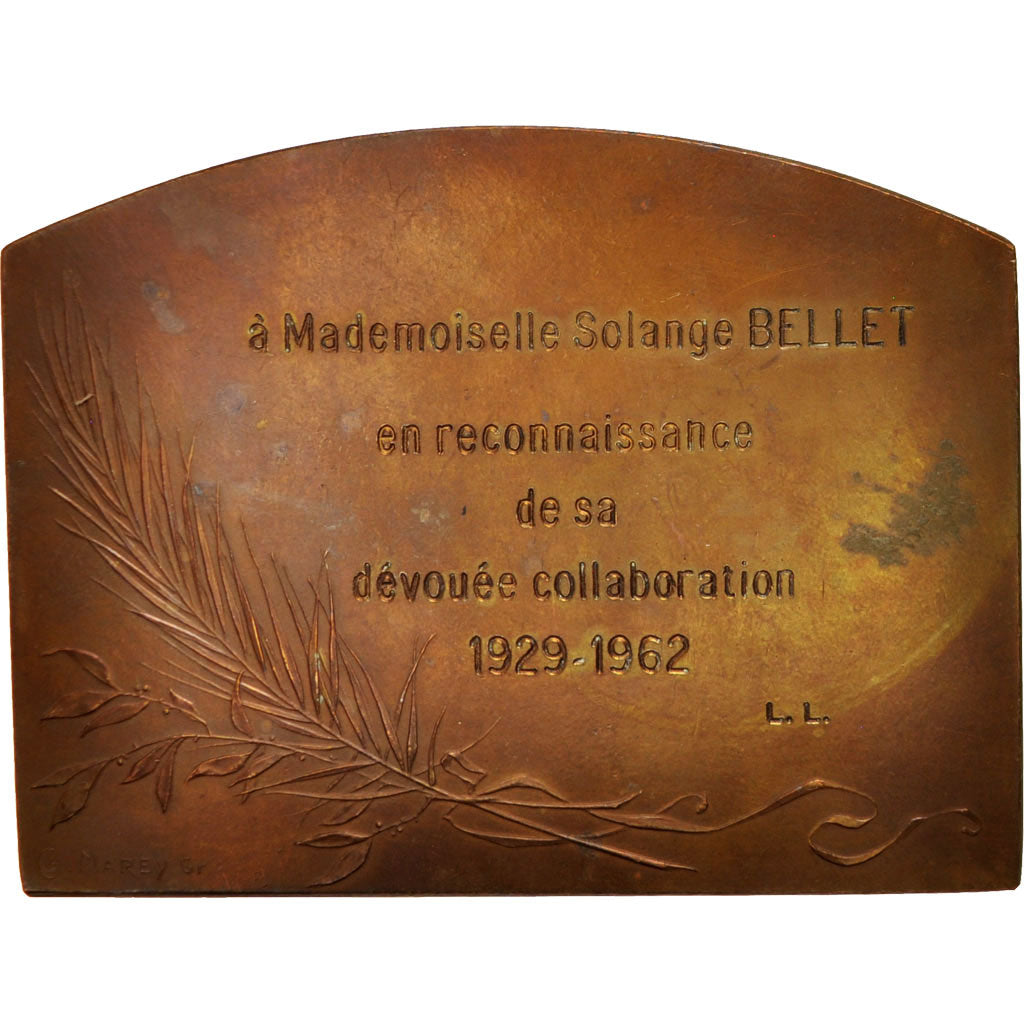 Francia, Medal, French Fifth Republic, Politics, Society, War, 1962, Dupuis.D