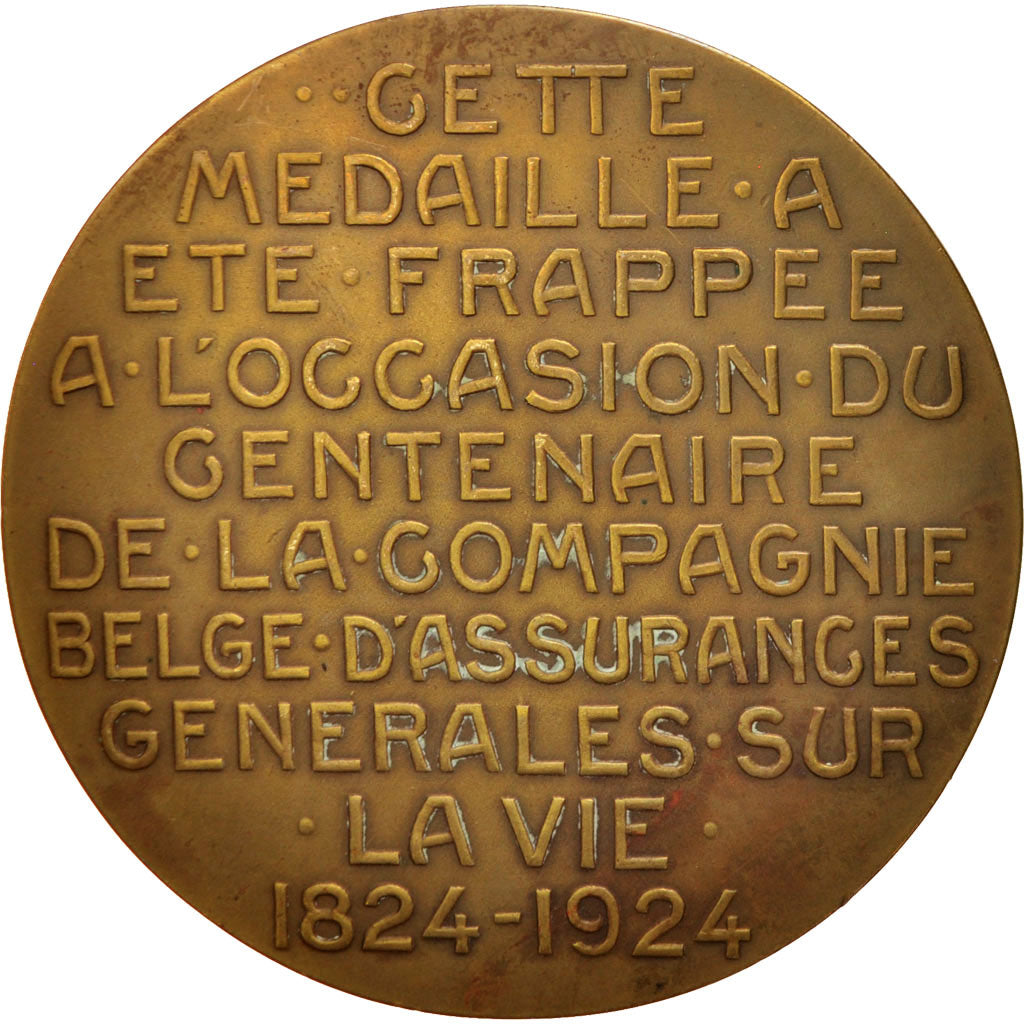 Compagnie Belge d'Assurances Générales sur la Vie, Médaille