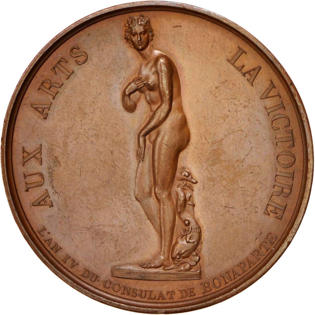 FRANCE, History, French Consulate, Medal, 1803, MS(60-62), Bronze, 40, 33.60