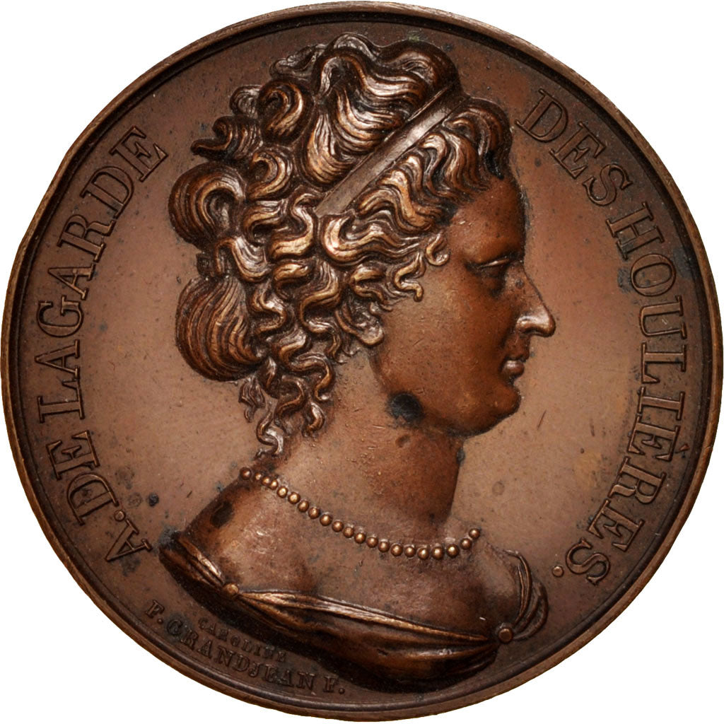 Francia, Medal, Louis XVIII, History, 1819, SPL-, Bronzo