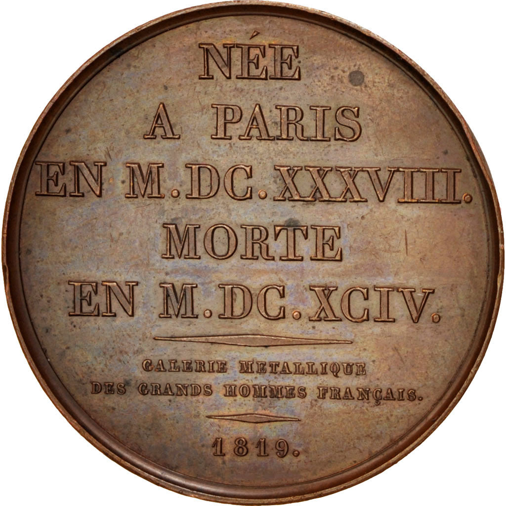 Francia, Medal, Louis XVIII, History, 1819, SPL-, Bronzo