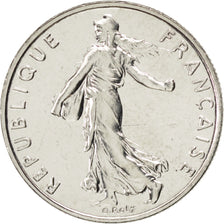 FRANCE, Semeuse, 1/2 Franc, 1996, Paris, KM #931.1, MS(63), Nickel, 19.5,...
