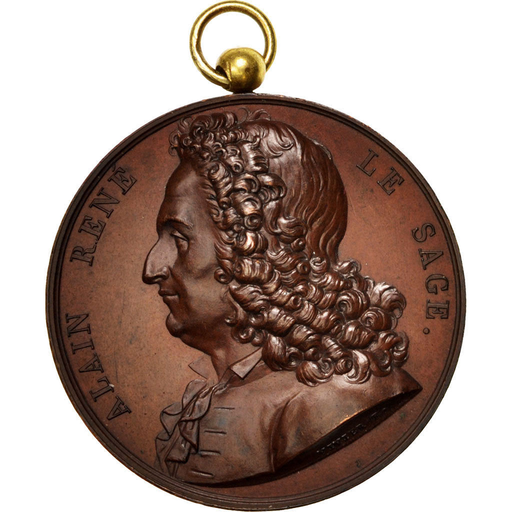 Francia, Medal, Louis XVIII, Arts & Culture, 1821, SPL-, Bronzo