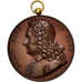 Francja, Medal, Ludwik XVIII, Sztuka i Kultura, 1821, AU(55-58), Bronze