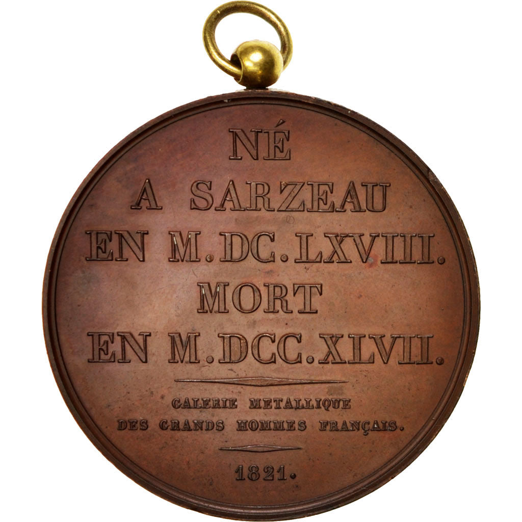Francia, Medal, Louis XVIII, Arts & Culture, 1821, SPL-, Bronzo