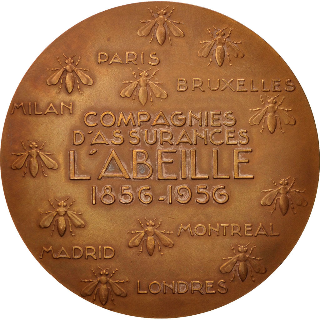 France, Medal, French Fourth Republic, Politics, Society, War, 1956, Delamarre