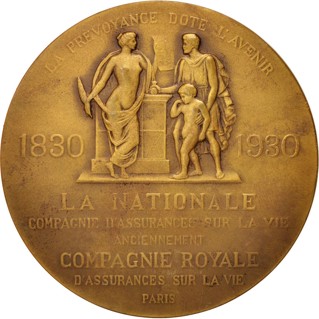 Francia, Medal, French Third Republic, Politics, Society, War, BB, Bronzo