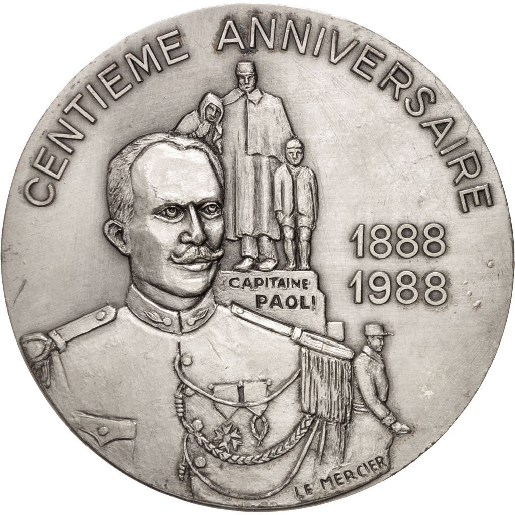 France, Medal, French Fifth Republic, Politics, Society, War, 1988, AU(50-53)