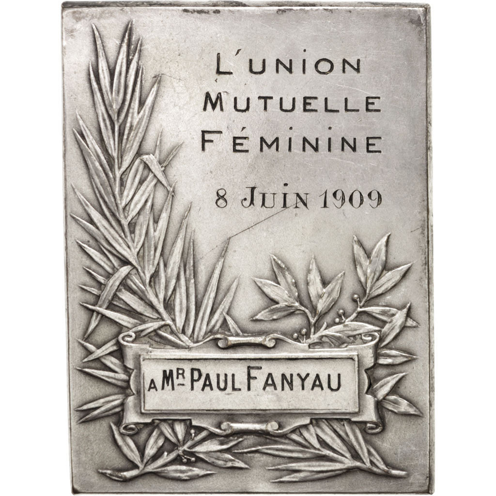 France, Medal, French Third Republic, Politics, Society, War, 1909, Dubois