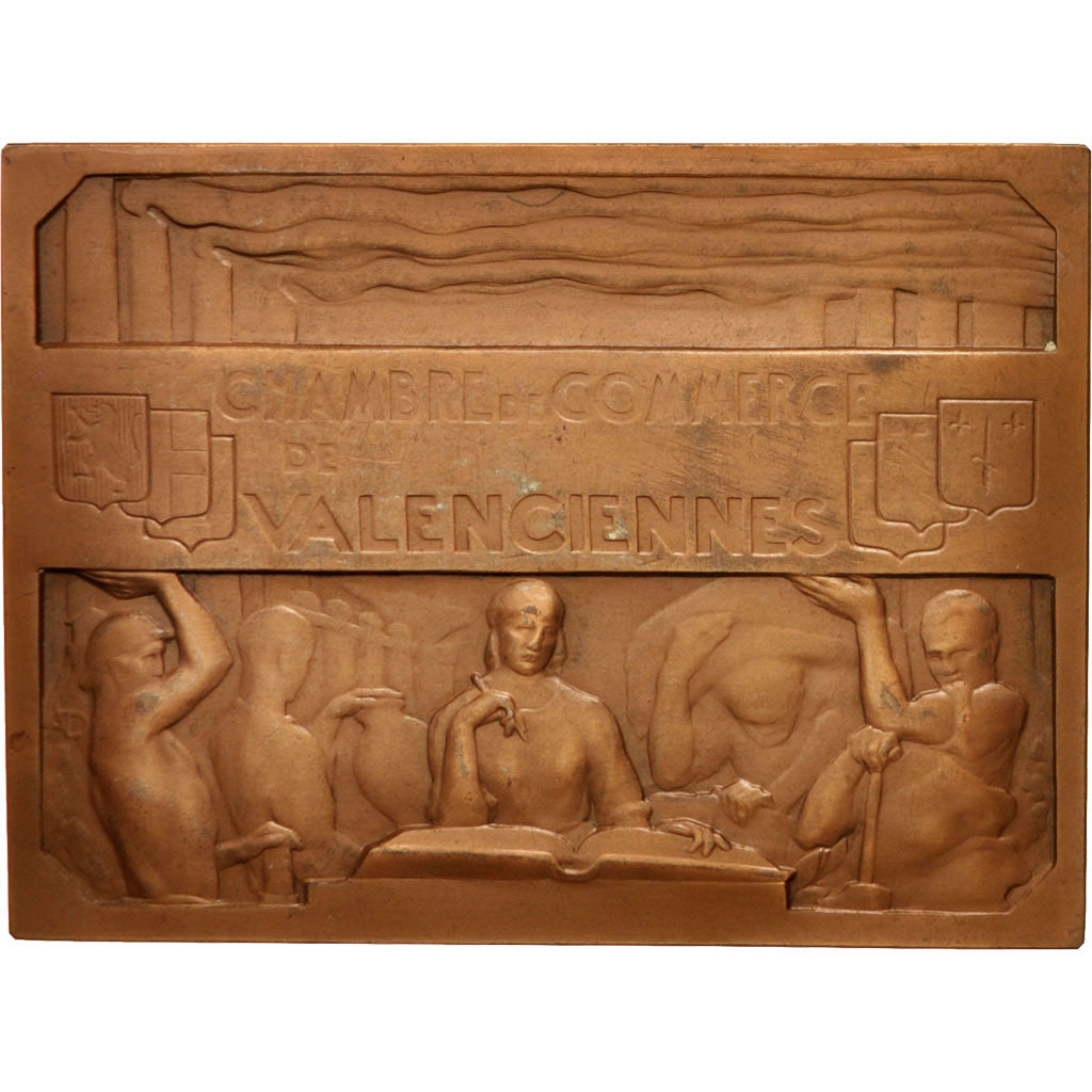 France, Medal, French Fifth Republic, Business & industry, AU(50-53), Bronze