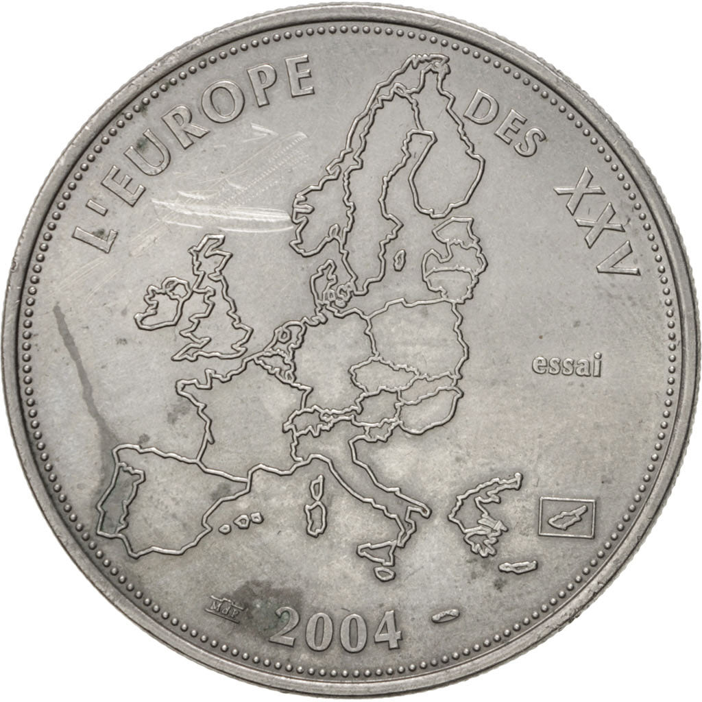 Francia, Medal, French Fifth Republic, History, MB+, Nichel