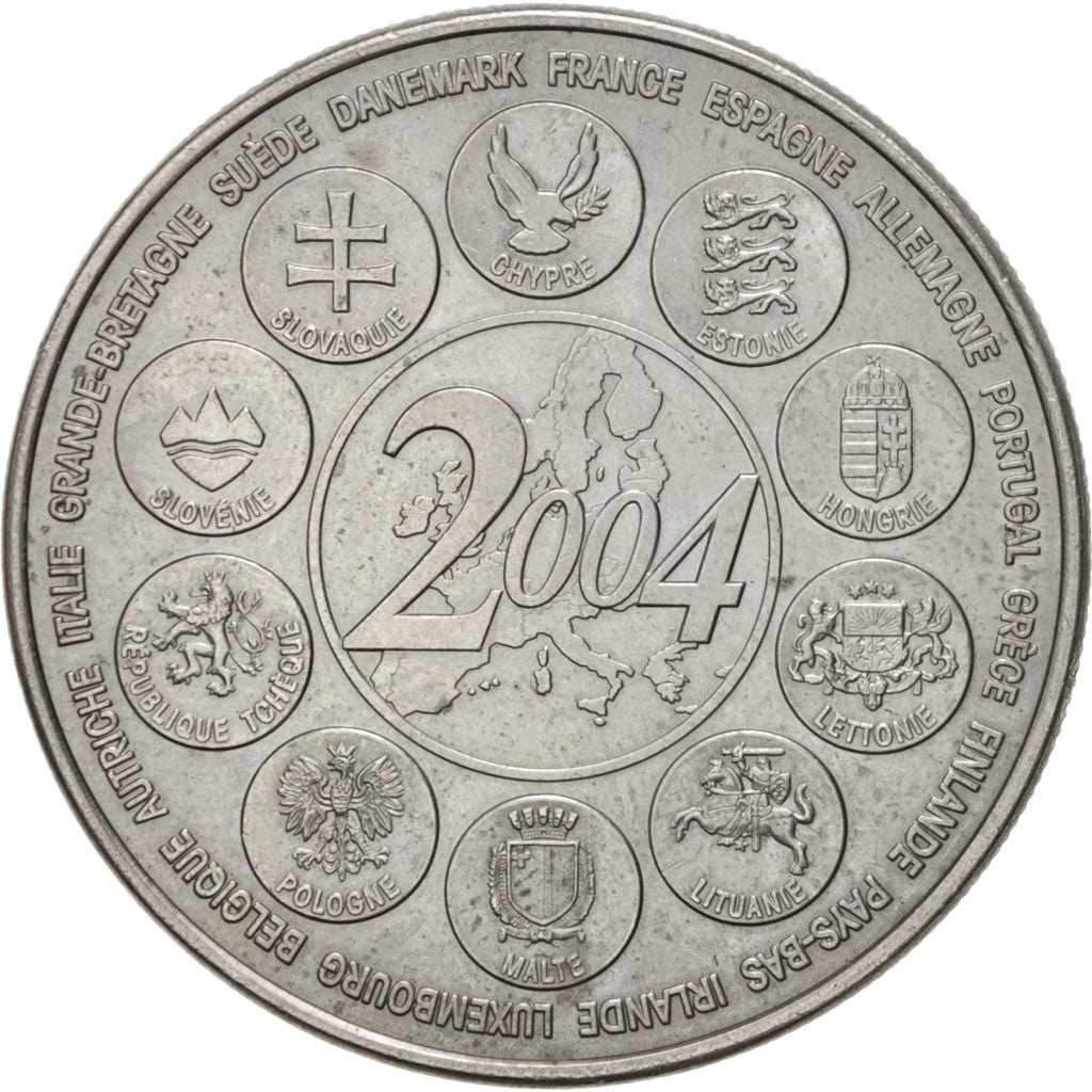 Francia, Medal, French Fifth Republic, History, MB+, Nichel