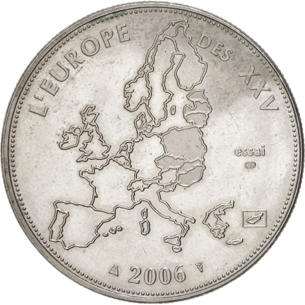 Francia, Medal, The Fifth Republic, History, BB, Nichel