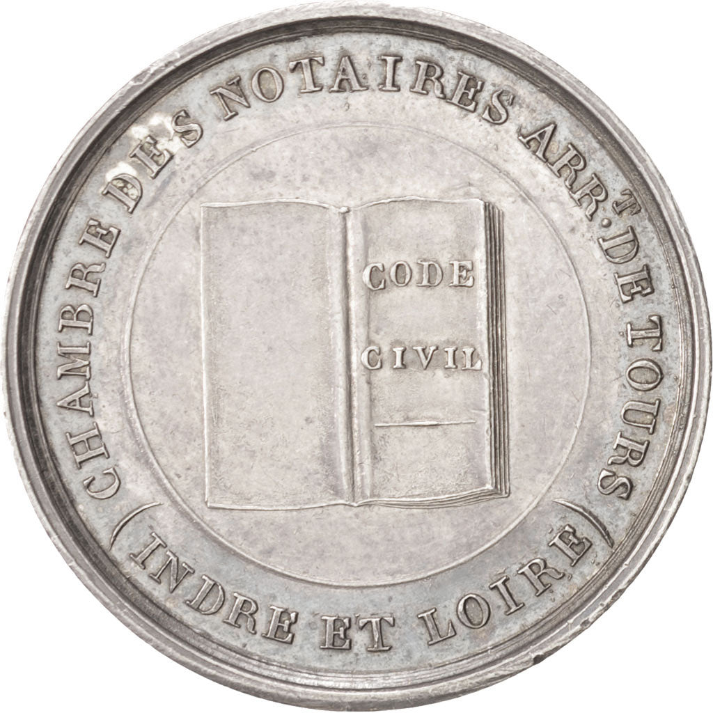 Frankreich, Token, Notary, VZ+, Silber, Lerouge:406