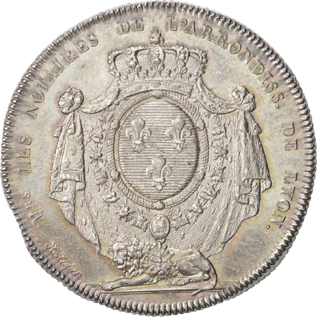 Francia, Token, Notary, 1812, EBC+, Plata, Lerouge:171
