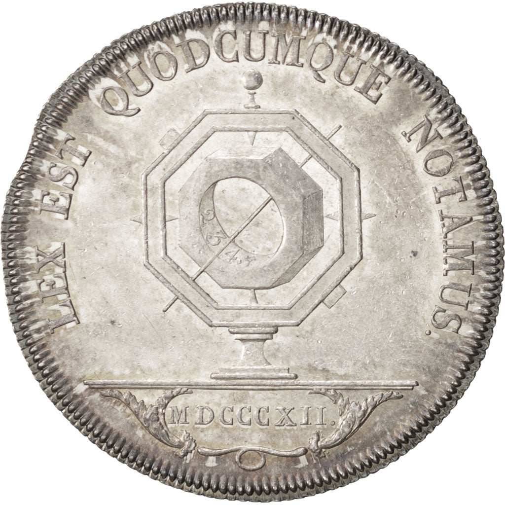 Francia, Token, Notary, 1812, EBC+, Plata, Lerouge:171