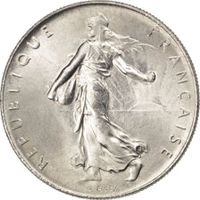 FRANCE, Semeuse, Franc, 1960, Paris, KM #925.1, MS(63), Nickel, 24, Gadoury...