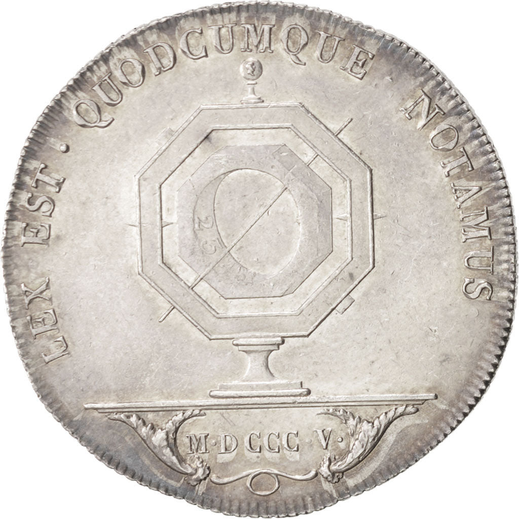 Francia, Token, Notary, 1805, EBC, Plata, Lerouge:168