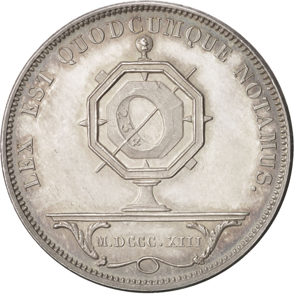 Frankrijk, Token, Notary, 1886, PR, Zilver, Lerouge:368