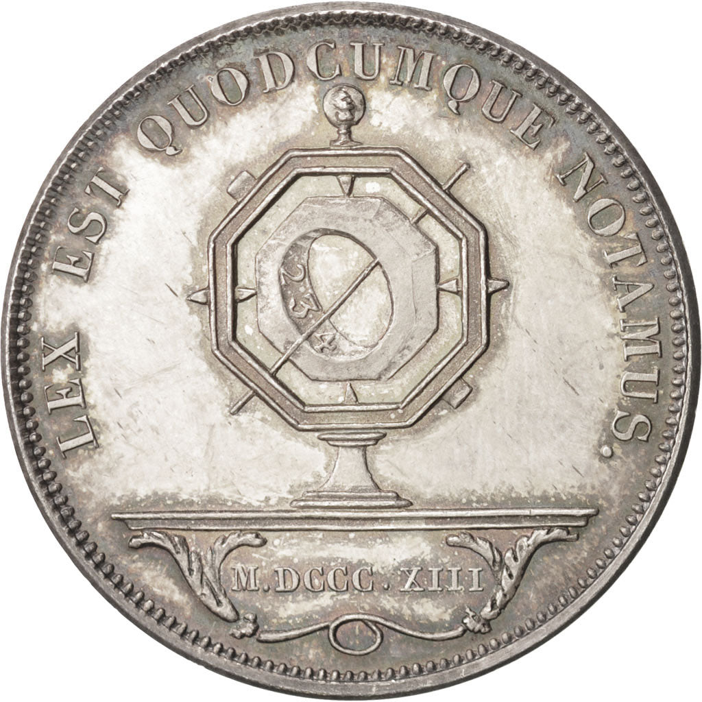 France, Token, Notary, 1886, AU(55-58), Silver, Lerouge:368