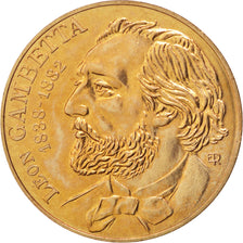 FRANCE, Gambetta, 10 Francs, 1982, KM #950, MS(63), Nickel-Bronze, 26, Gadoury..