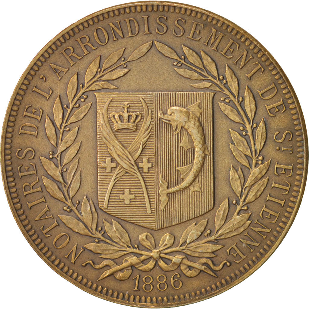 Francia, Token, Notary, EBC, Bronce, Lerouge:368