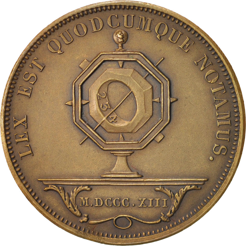 Francia, Token, Notary, EBC, Bronce, Lerouge:368