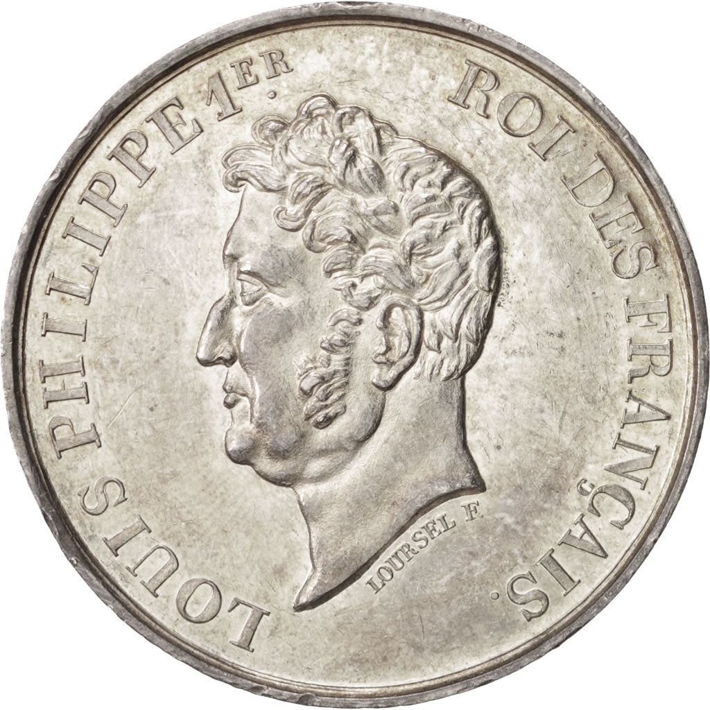France, Token, Notary, AU(55-58), Silver, Lerouge:217