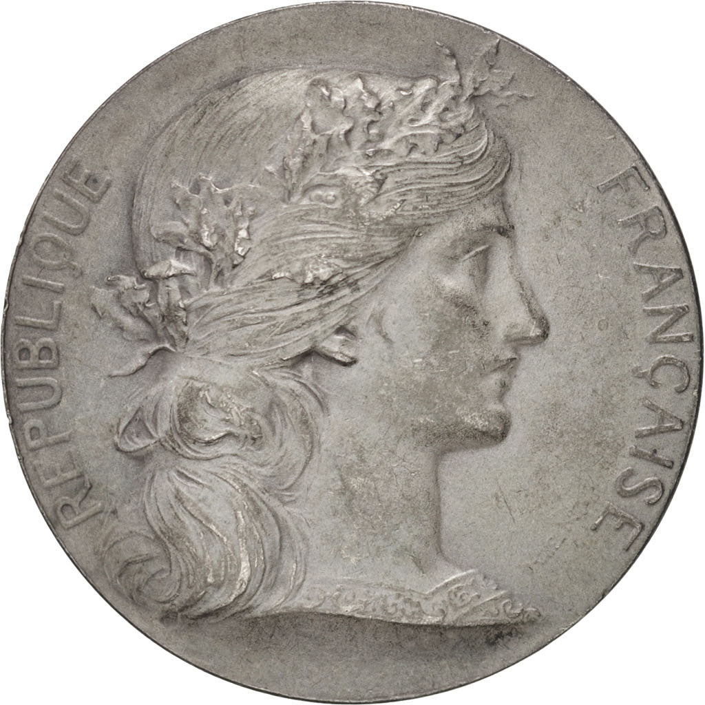 France, Notary, Token, EF(40-45), Dupuis.D, Silver, 32, Lerouge #manque., 15.20