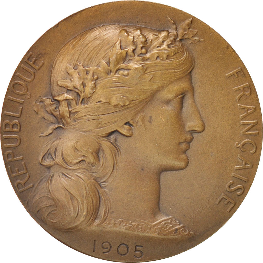 France, Notary, Token, AU(50-53), Dupuis.D, Bronze, 31, Lerouge #78, 13.30
