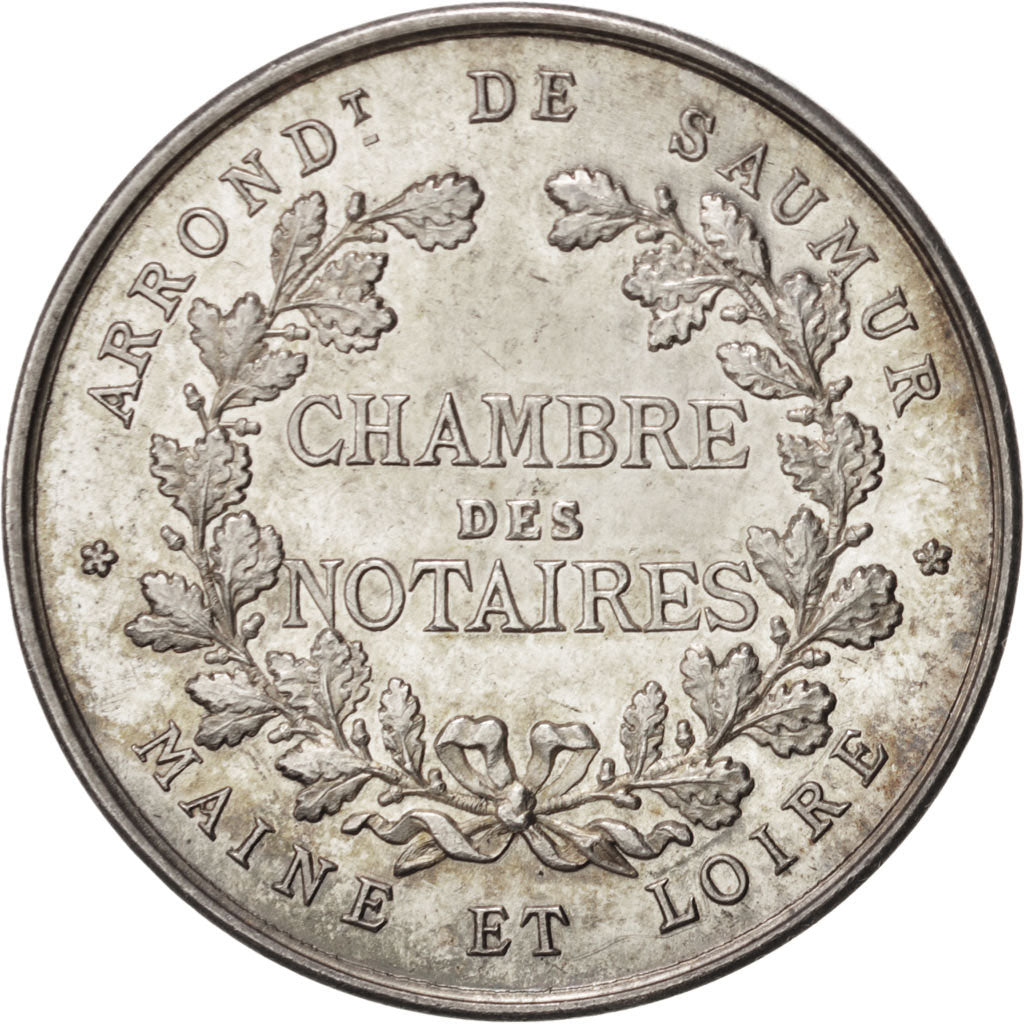 Francja, Token, Notariusz, AU(55-58), Srebro, Lerouge:377