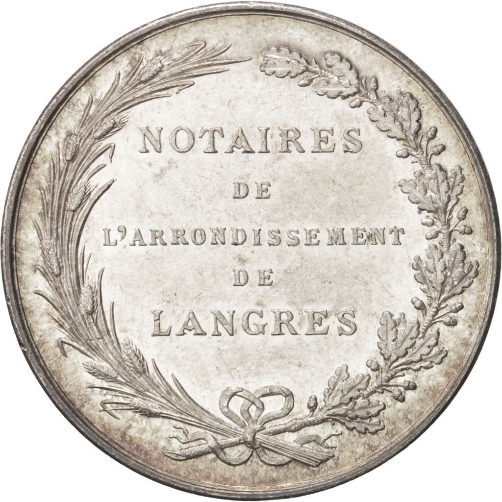 France, Token, Notary, AU(55-58), Silver, Lerouge:150
