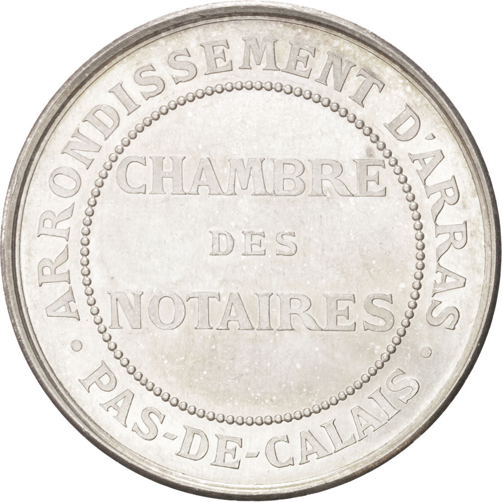 France, Token, Notary, Tasset, AU(55-58), Silver, Lerouge:20