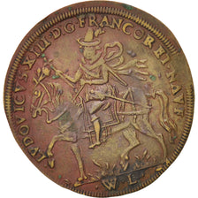 France, Royal, Token, EF(40-45), Copper, 28, 3.60