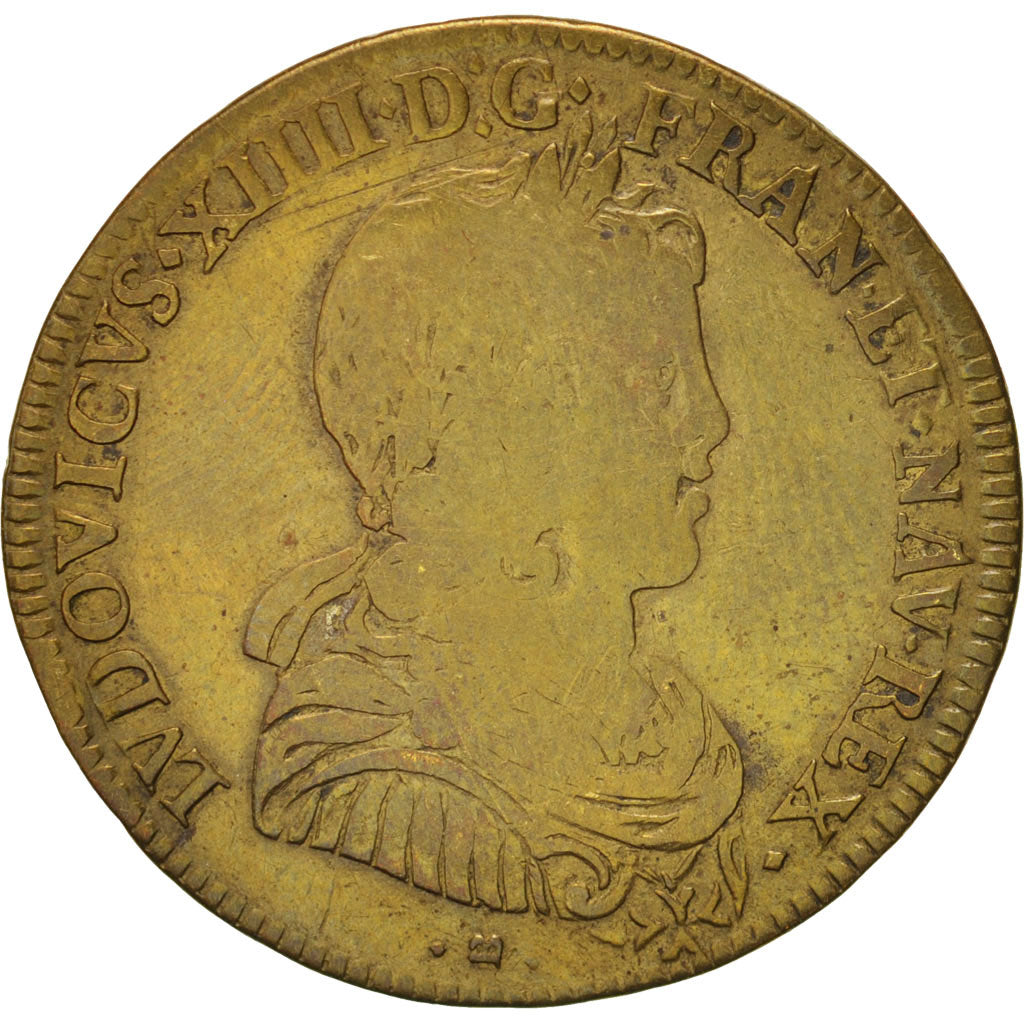 France, Token, Royal, VF(30-35), Brass, Feuardent:12438