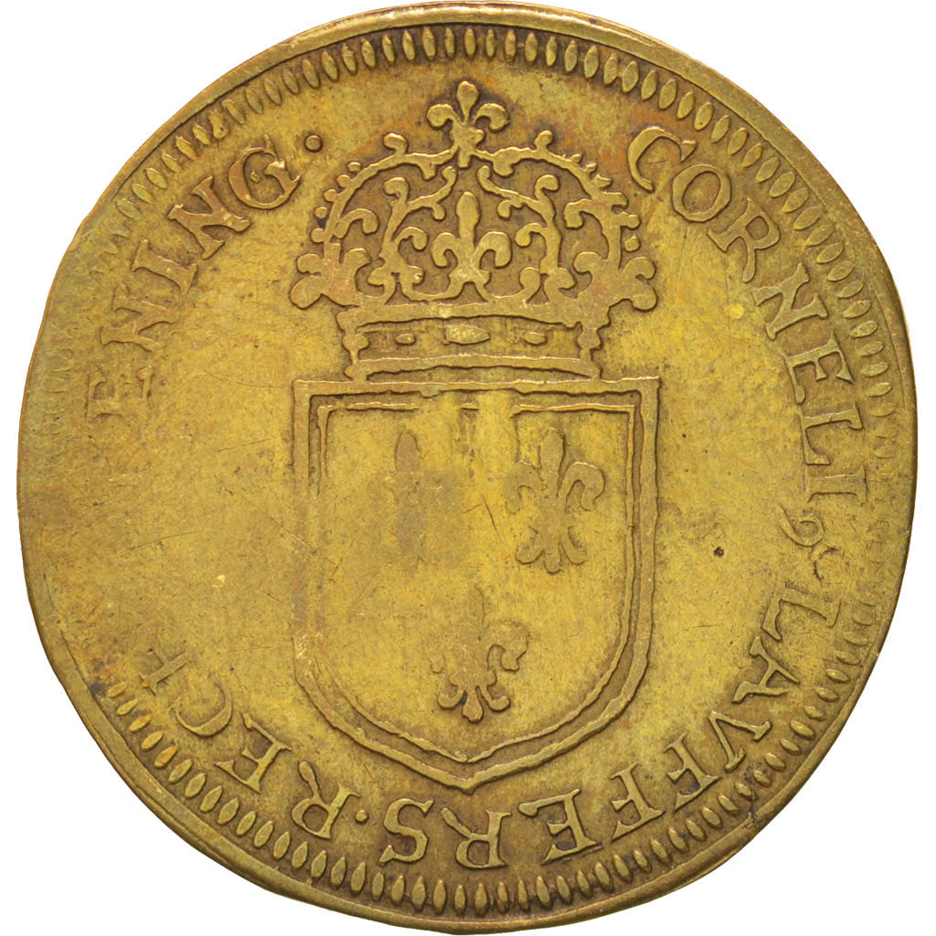 Francja, Token, Królewskie, EF(40-45), Mosiądz