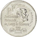 FRANCE, René Cassin, 2 Francs, 1998, KM #1213, MS(63), Nickel, 26.5, Gadoury #..